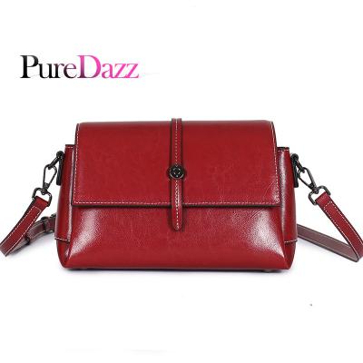 China Fashion Hot Sale Vintage Designer Luxury Genuine Leather Women's Cross - Body Shoulder Bags For Ladies for sale