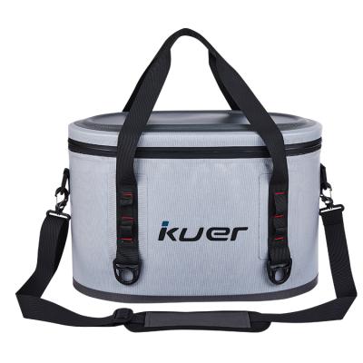 China Quality suitable price guaranteed waterproof 30can soft drink cooler beer can ooler gray bag soft sided cooler bags for sale