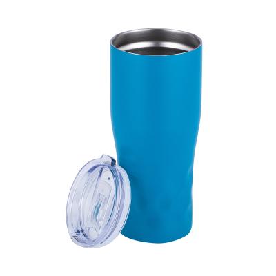 China Hot Sale Business 350 420ml Plastic Tea Cup Tumbler With Hook Sleeve Easy Plastic Drink Cup Water Bottle for sale