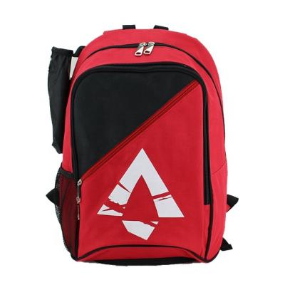 China With Shoe Compartment China Supplier OEM Ladies Laptop Backpack Red Traveling Bag With Shoe Compartment for sale