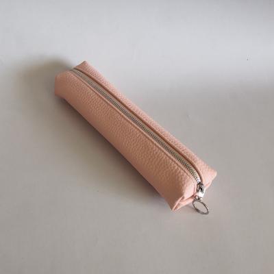 China Eco-Friendly Material And Accessories Pu School Bag Document Pencil Zipper Stand Up Bag for sale