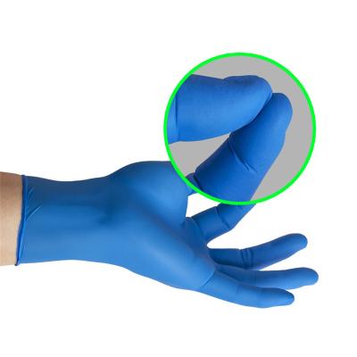 China Guantes protectores disponibles del grado médico/guante disponible del nitrilo modificado para requisitos particulares en venta