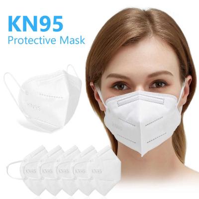 China Respirador GB2626 del gancho KN95 respirador de la cara de la mascarilla de 5 capas medio en venta