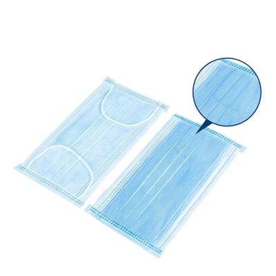 Chine EN14683 Disposable Medical Type IIR Bfe99 3 Ply Face Mask à vendre