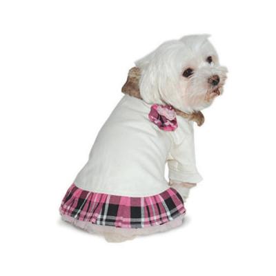 China Small Breed Dog dress clothes for sale