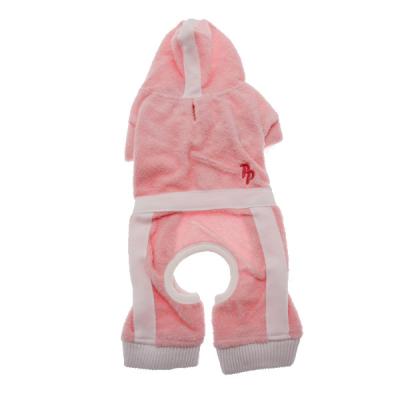 China Custom Small Breed Dog Clothes terry athletic outfit for miniature dachshund for sale