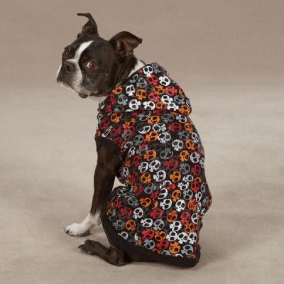 China Pas van de de Hondwafel van Beenhoofden het Huisdierenkleding van Hoodie voor Franse Buldog aan Te koop