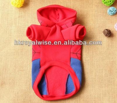 Китай Изготовленные на заказ Hoodies собаки/одежда XXS любимчика спайдера/одеяние XL для pomeranian продается