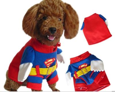 China Supermannhündchenkleidung/mittlerer Hund kleidet Kleid personifiziertes Soem zu verkaufen