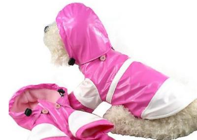 China Impermeable femenino de la ropa del perro del PVC Akita con la prenda impermeable XL del sombrero para Shiba, animal doméstico del beagle en venta