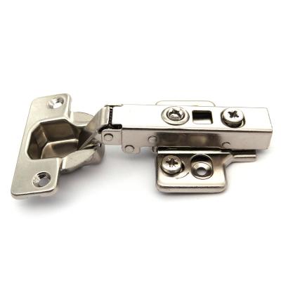 China Modern Manufacturer In China Kitchen Cabinet Smooth Close Soft End Full Hydraulic Covered Hinge for sale