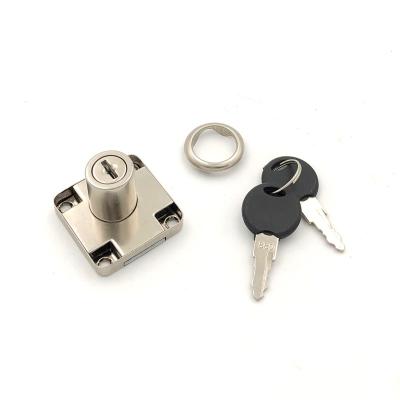 China Modern Furniture Iron, Zinc Iron And Zinc Alloy Desk Drawer Lock for sale