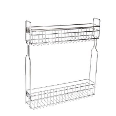 China Modern Multifunctional Pull Out Baskets Wire Storage Drawers Kitchen Wire Basket for sale