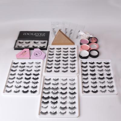 China Daily& 6D Mink Eyelashes Dynamic Mink Eye Extension 15-25mm Lash Book Customized Packaging Box for sale