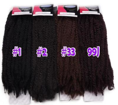 China Marley Braids 8Inches 40g Short Afro Curly Marley Braids Cheap Synthetic Crochet Braids Hair Extensions For Black Women for sale