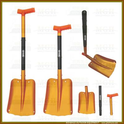 China High quality stretch&collapsible PC plastic&aluminum garden shovel snow gardening shovel for sale