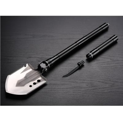 China RESCUE G11 multifunctional survival tactical shovel, camping shovel, with S/S and aluminum handle for sale