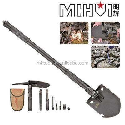 China RESCUE Multifunctional Survival Shovel Folding Outdoor Purpose Shovel for sale