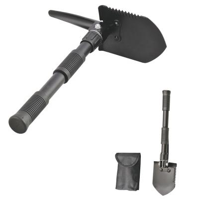 China 105G shovel 105G multifunctional portable small size portable folding outdoor camping shovel with pocket for sale