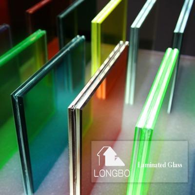 China Court high quality laminated glass tempered laminated safety glass for glass enclosure and roof for sale