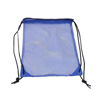 China Wholesale Cheap Custom Made Durable Mesh Drawstring Bag Promotional Sport Gym Bag for sale