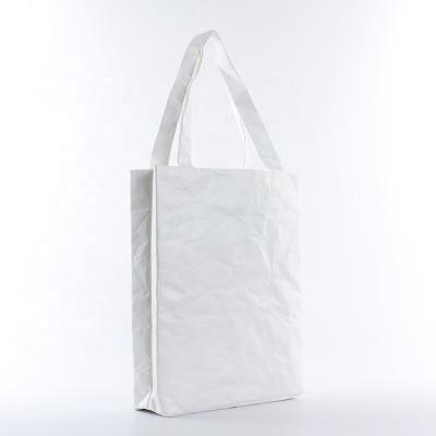 China China Best Low Price New Custom Printing Portable Luxury Design Tyvek Recycled Paper Shopping Tote Bag for sale