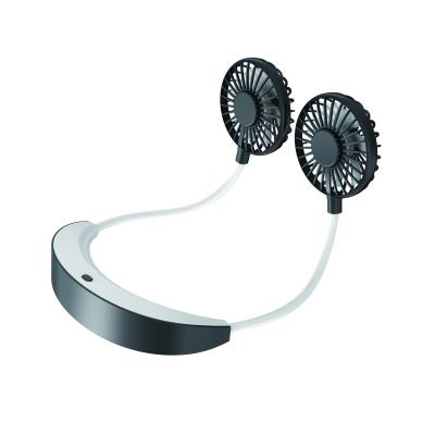 China Factory Wholesale Hands Free Neck Band USB Rechargeable Air Cooling Fan for sale