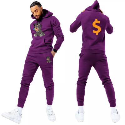 China Streetwear Mens Private Label Sweatsuits Joggers Sweat Suits Breathable Unisex Slim Fit Tracksuits For Men for sale