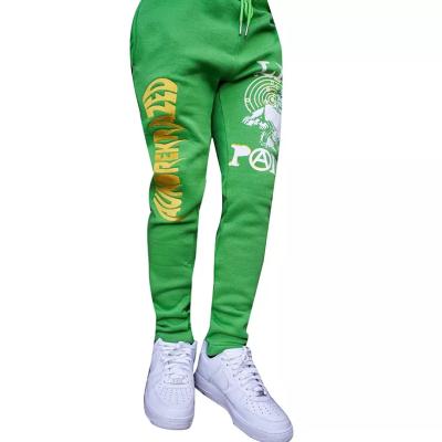 China Custom Anti-wrinkle OEM Embroidery Print Sweatpants Tailored Drawstring Sweat Cotton Streetwear Mens Joggers Trousers Sweatpants for sale