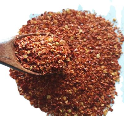 China 100% natural 10000 SHU China chilli crushed 1-3mm seeds 40% to Europe market for sale