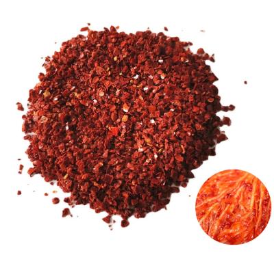 China Dried typical mild spicy gochugaru chili pepper flakes for kimchi philippines for sale