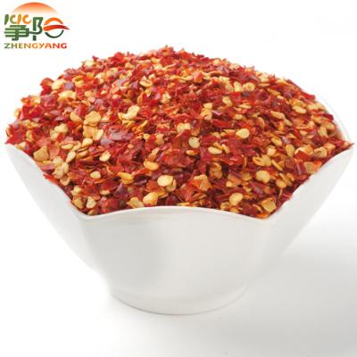 China Dried Exported USA 3-5mm Red Chilli Flakes Seeds Natural Fresh Crushed for sale