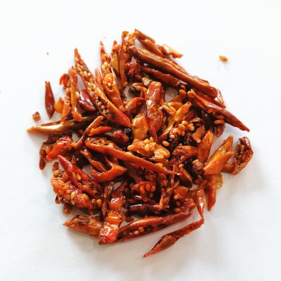 China Wholesale Natural Chilli Crispy Snacks Fried Chilli Sesame for sale