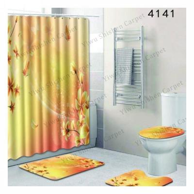 China Shower Mat Anti Slip Bathtub 5 Pieces 4 Pieces Bath Cover Sets For WC Bath Covers for sale