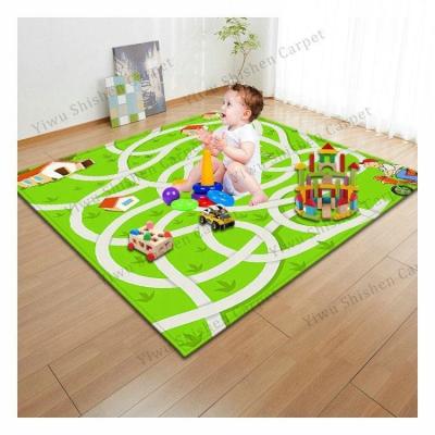 China Folding nature soft baby children foam puzzle tpu toy play rubber mat for sale