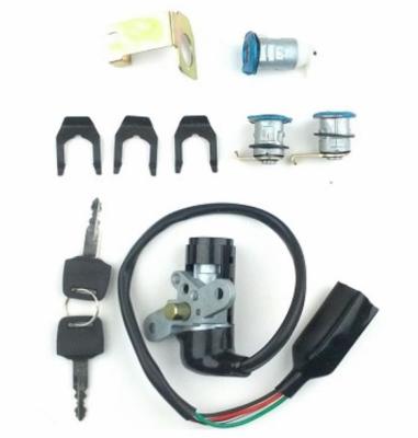 China Iron Ignition Key Switch Lock Set For GY6 50cc 125cc 150cc Scooter for sale