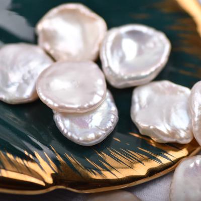 China 15-20mm Big Grain Petals Loose Beads Full Natural Freshwater Pearl Irregular Shape Fashionable Baroque Good Luster for sale