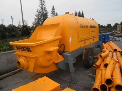 China Pressure 1400rpm Stationary Diesel Concrete Trailer Pump With Model HBT60.16.130RS for sale