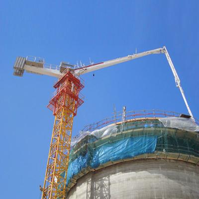 Chine Type de tour électrique Placement en béton Boom contrôle de vitesse sans pas Force d'impact minimisée à vendre