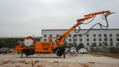 China 0 - 20 km/h Máquina robótica de concreto 45 22KW / 1480rpm Robô de pulverização de concreto à venda