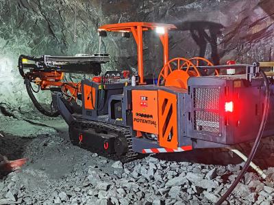 Κίνα Ταχύτητα γεώτρησης 0,8 - 2m/min Jumbo Rock Drill Compact για εξορυκτικούς χώρους KD10A-1BCD ((L) προς πώληση