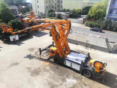 China 153 kW Dieselmotor Arch Installatie Trolley Tunnel Arch Frame Trolley Te koop