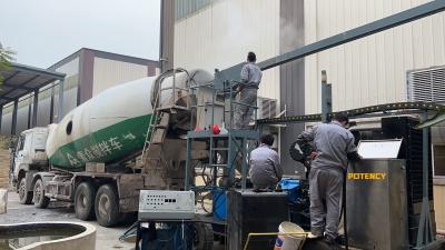 China Intelligent Cement Mixer Drums Cleaner With Maximum Working Pressure 1600 Bar for sale