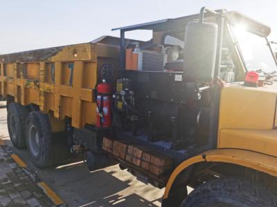 China Capacidad de tram 25000kg Camión de minería subterránea con posición máxima de descarga Alturas de 5500 mm en venta