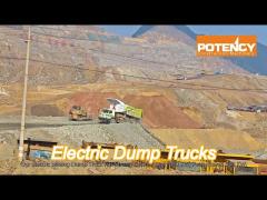 60t rated load capacity electric mining dump truck 9300x3680x4300mm dimensions