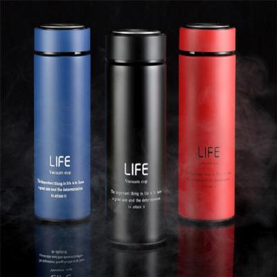 China 500ml PORTABLE with glass inside stainless steel wholesale water bottles thermo flask gold VR-VFB3-484 for sale