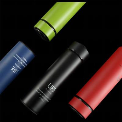 China PORTABLE drinkware insulated tumbler water bottle with two compartment OEM bullet vacuum flask VR-BWB-975 for sale