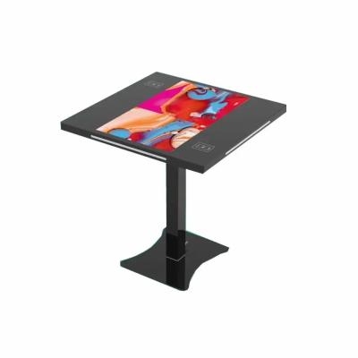 China Mesa de café con pantalla doble, pantalla táctil inteligente y mesa de juegos interactiva de 21.5 pulgadas en venta