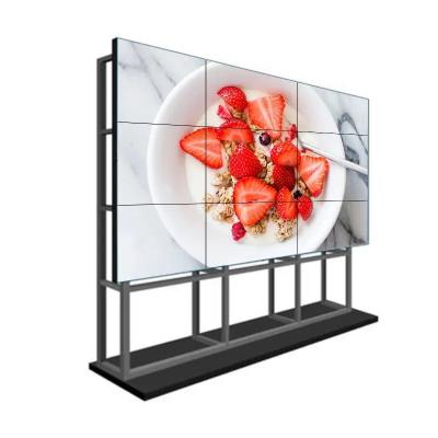 China 55-Zoll-LCD-Splitscreen-Monitor mit 4K-Auflösung Splicing Videowand zu verkaufen