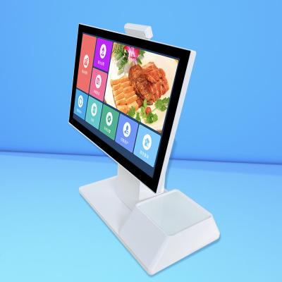 Cina Desktop self-service touch screen chiosco di ordinazione cassaio a doppio schermo in vendita